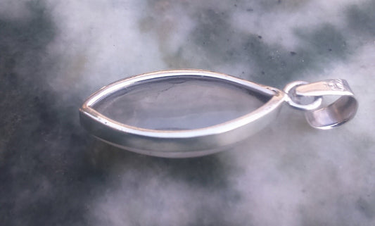 Moonstone Encased in EcoSilver