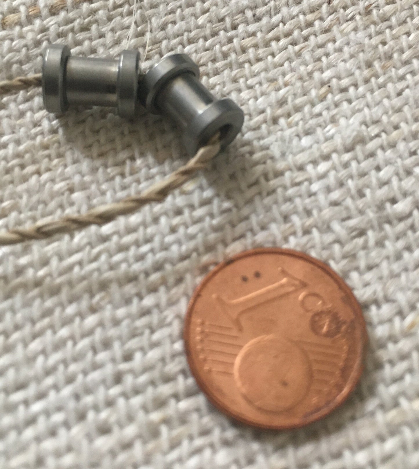 Tunnel Earrings - EcoSteel 5mm