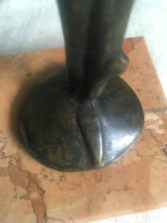 Bronze figurine - “Dancing Lady” Art Deco