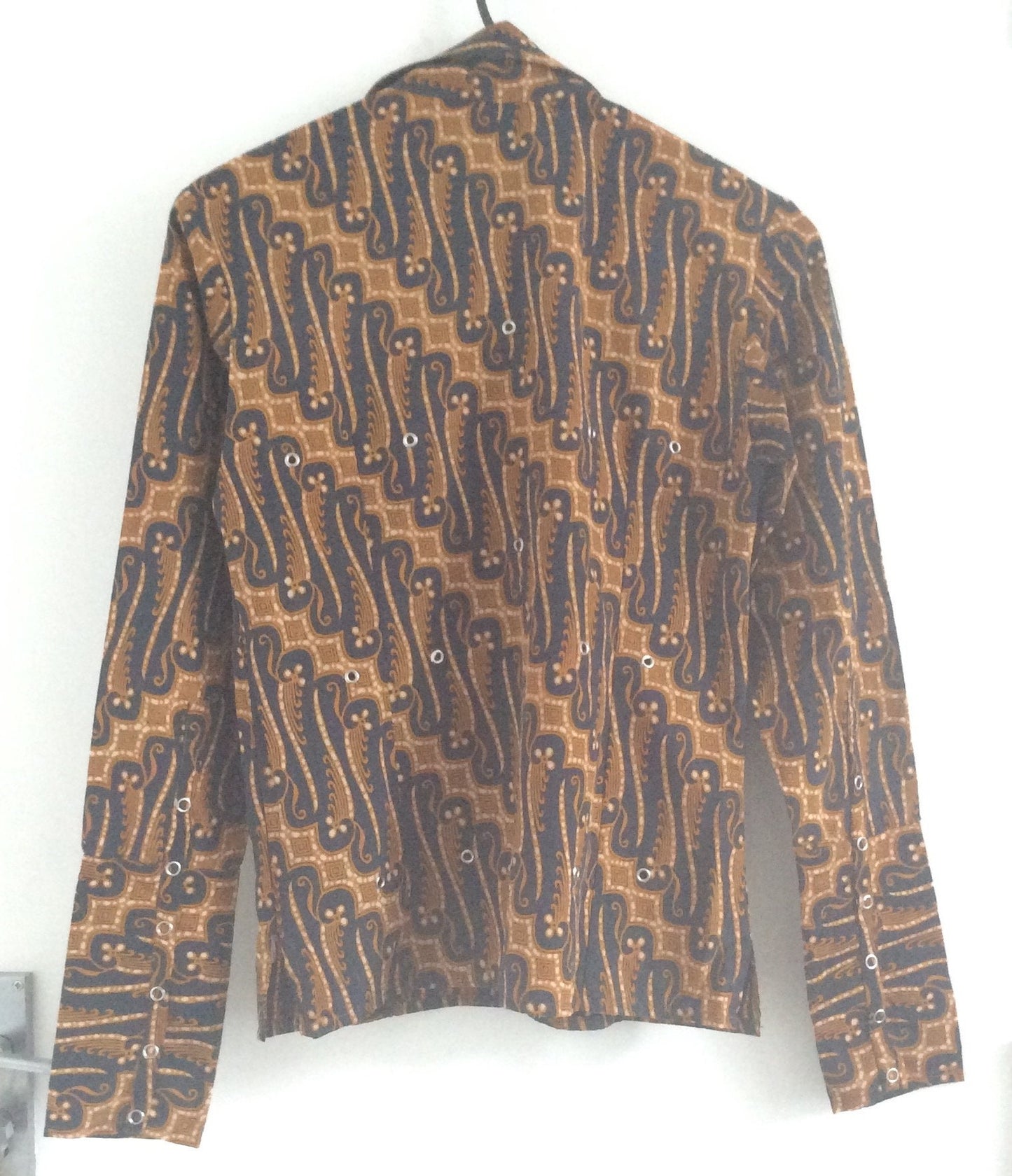 Balinese Batik Shirts ( 3/4 Snap Button)