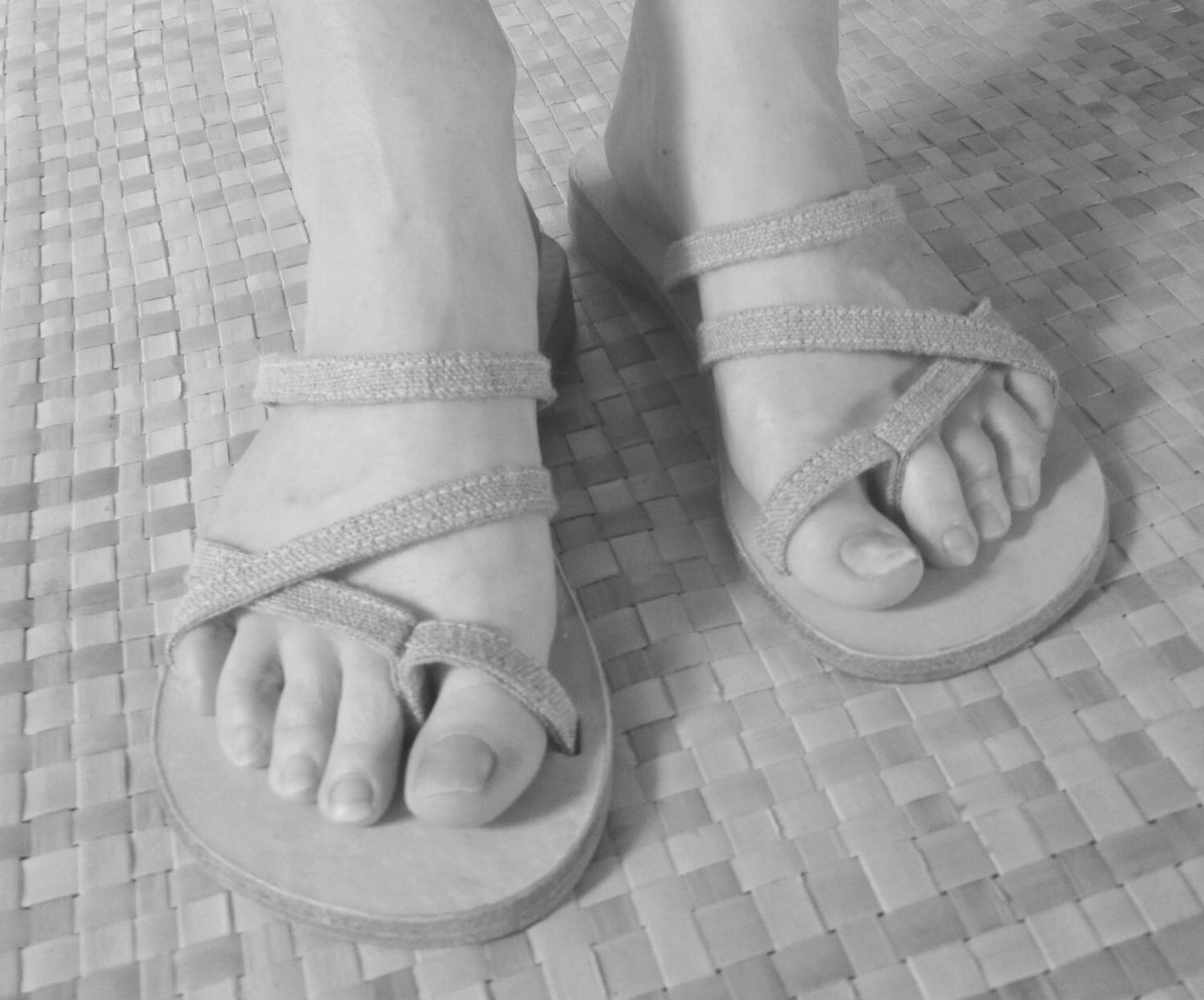 Hemp Strappy Sandals