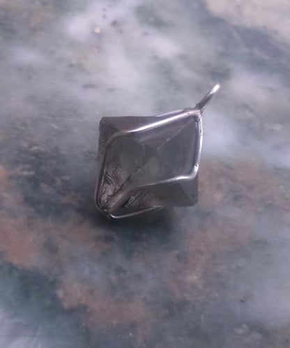 Pendants - Fluorite Encased in EcoSilver