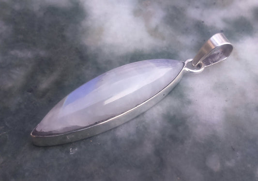 Moonstone Encased in EcoSilver