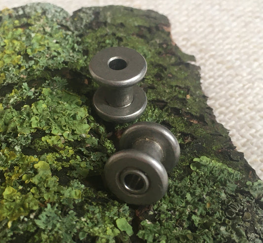 Tunnel Earrings - EcoSteel 5mm