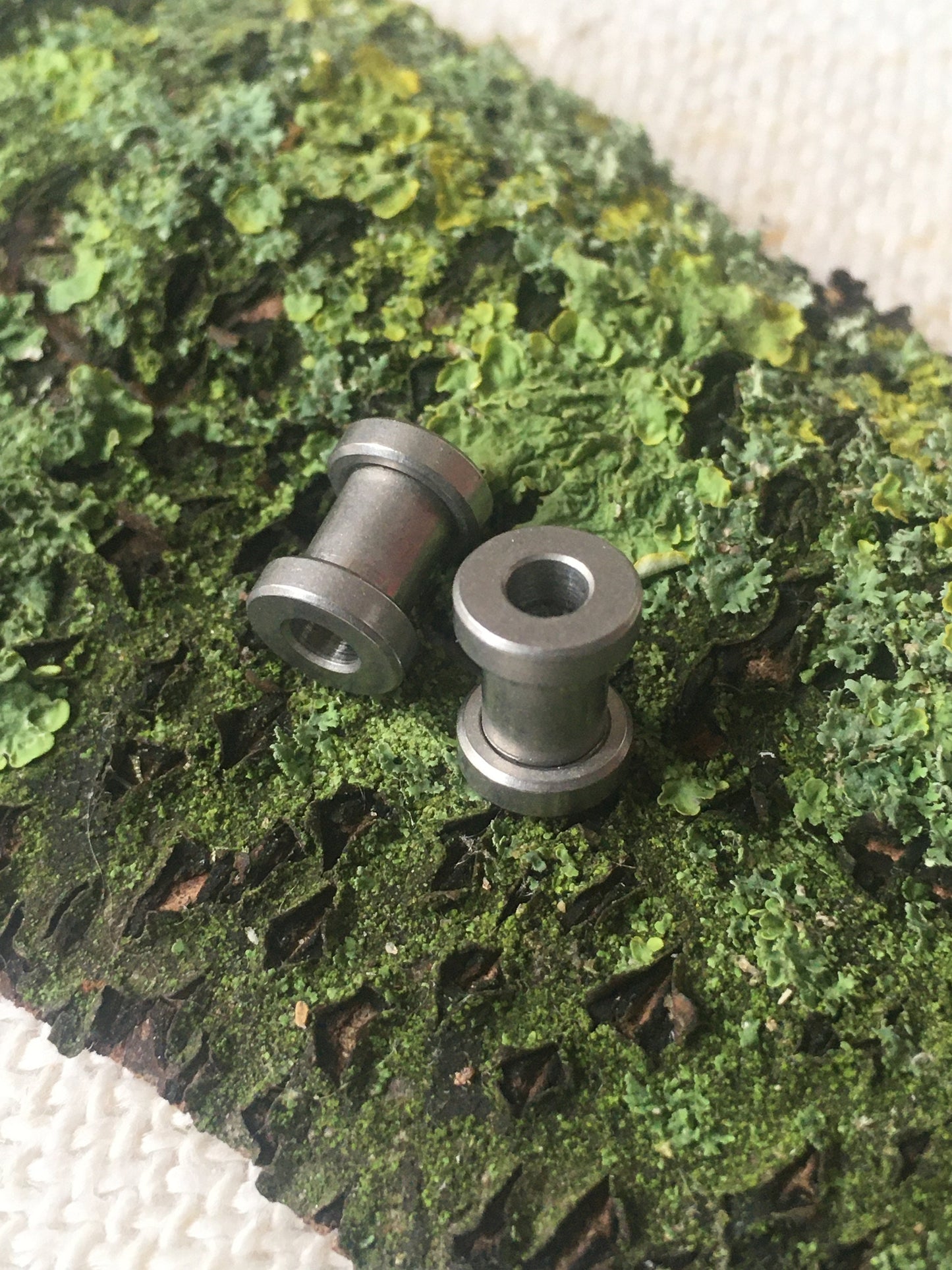 Tunnel Earrings - EcoSteel 5mm
