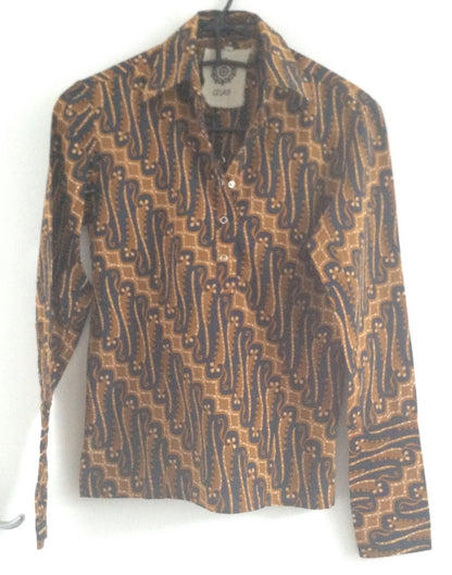 Balinese Batik Shirts ( 3/4 Snap Button)