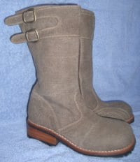 Hemp Biker boots